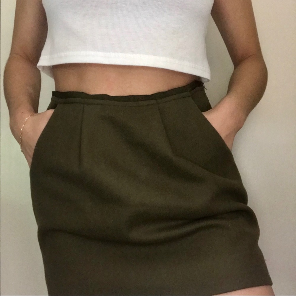 J. Crew Wool Skirt